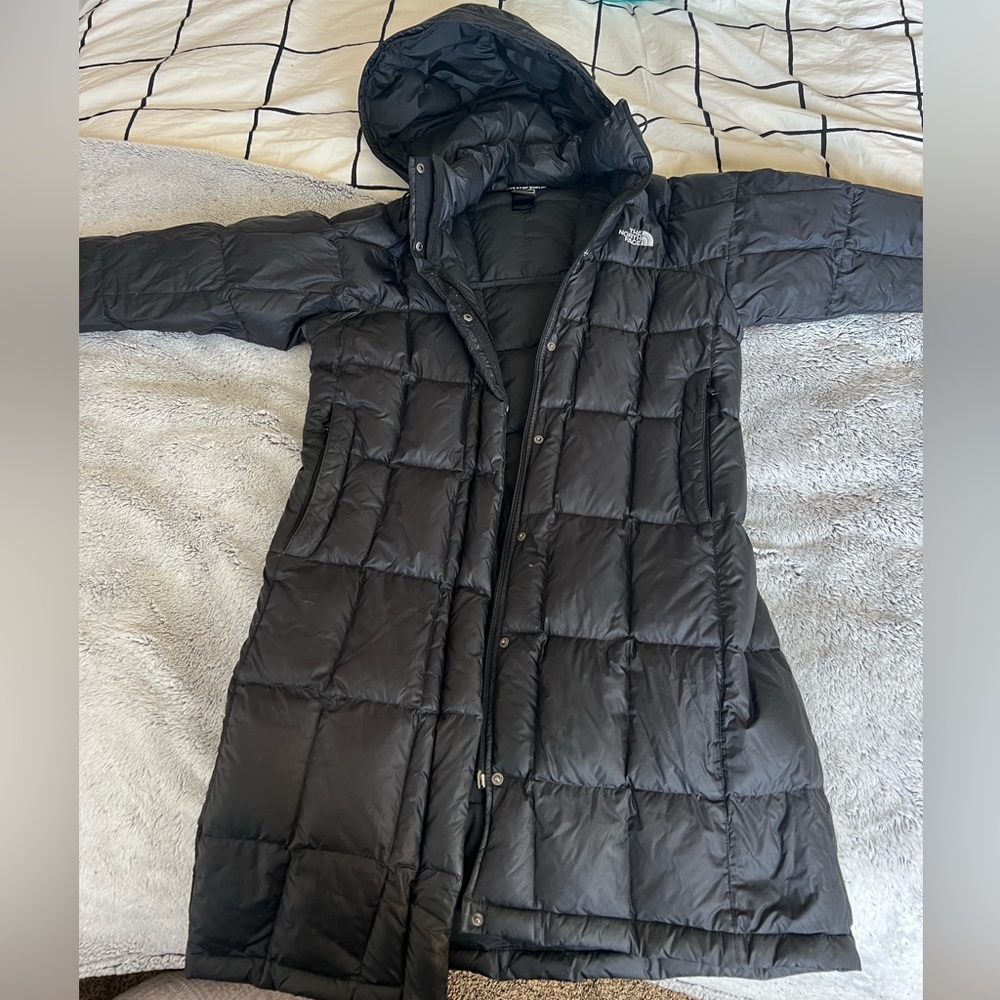 TNF Long Down Jacket